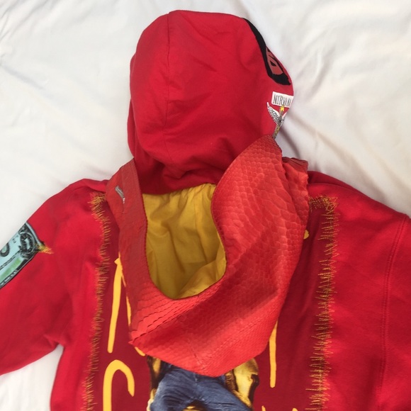 Kurt Cobain Nirvana Snakeskin Hoodie - Picture 8 of 16